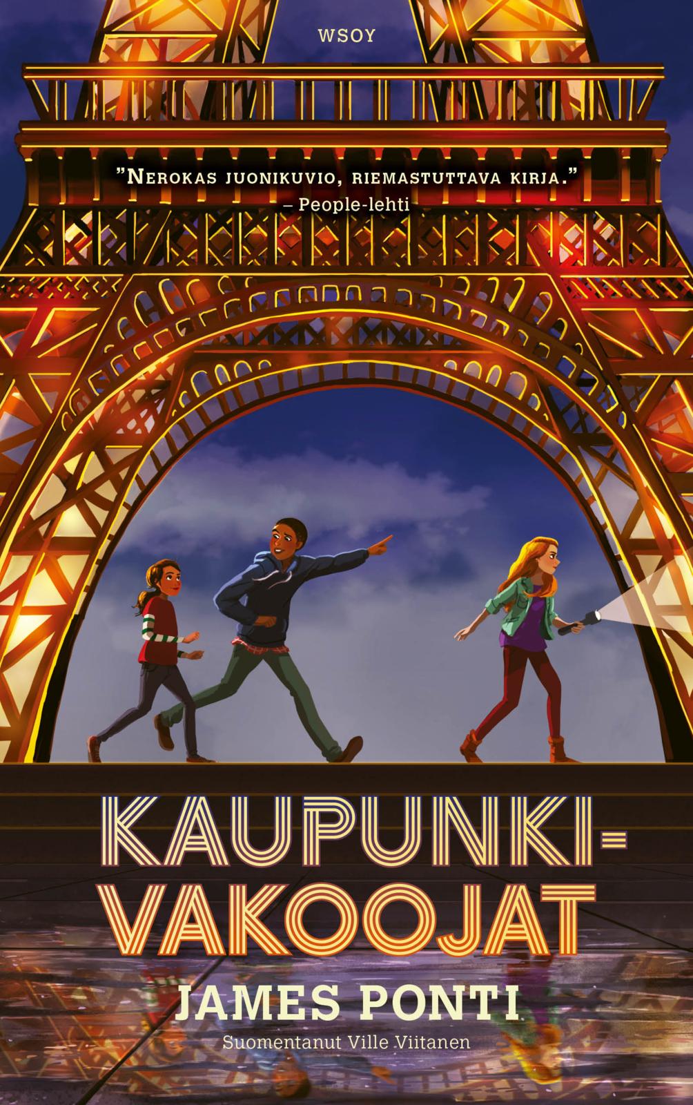 Etukansi. James Ponti. Kaupunkivakoojat