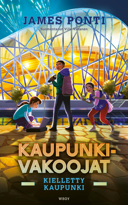 Etukansi. James Ponti. Kaupunkivakoojat: Kielletty kaupunki.