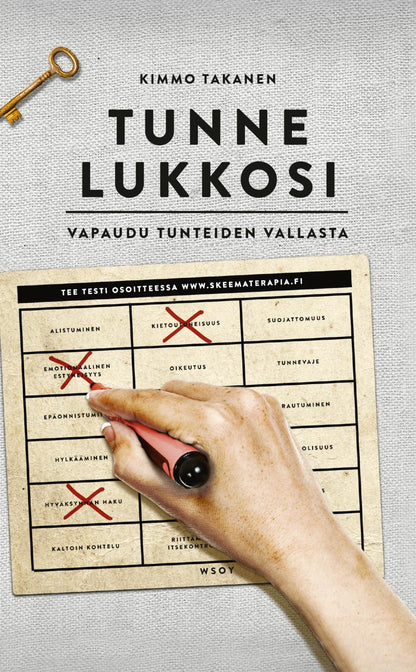 Etukansi. Kimmo Takanen Tunne lukkosi