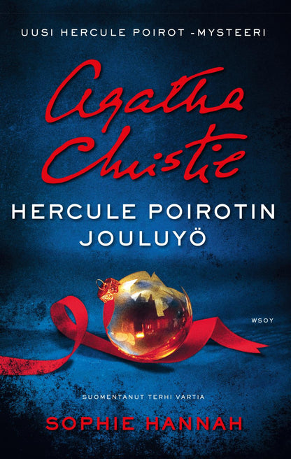 Etukansi. Sophie Hannah Hercule Poirotin jouluyö