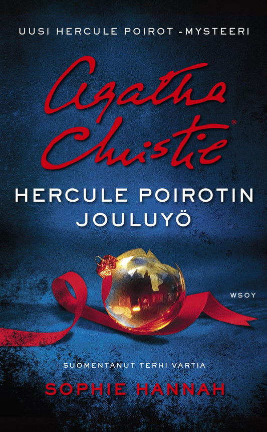 Etukansi. Sophie Hannah. Hercule Poirotin jouluyö.