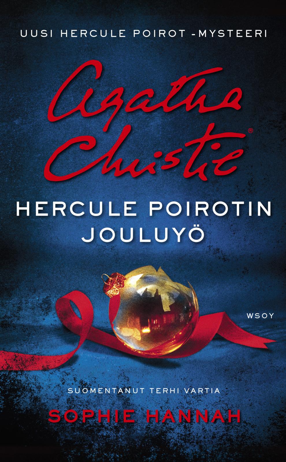 Etukansi. Sophie Hannah Hercule Poirotin jouluyö