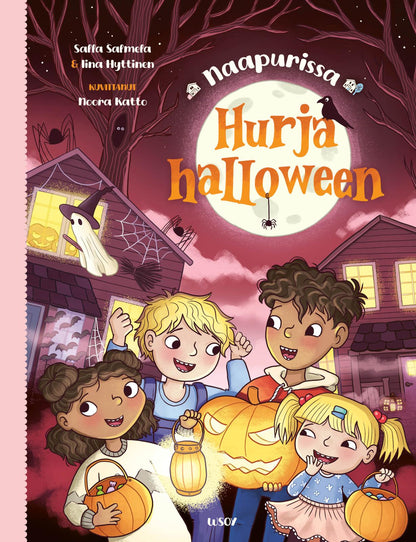 Etukansi. Iina  Hyttinen. Naapurissa: Hurja halloween