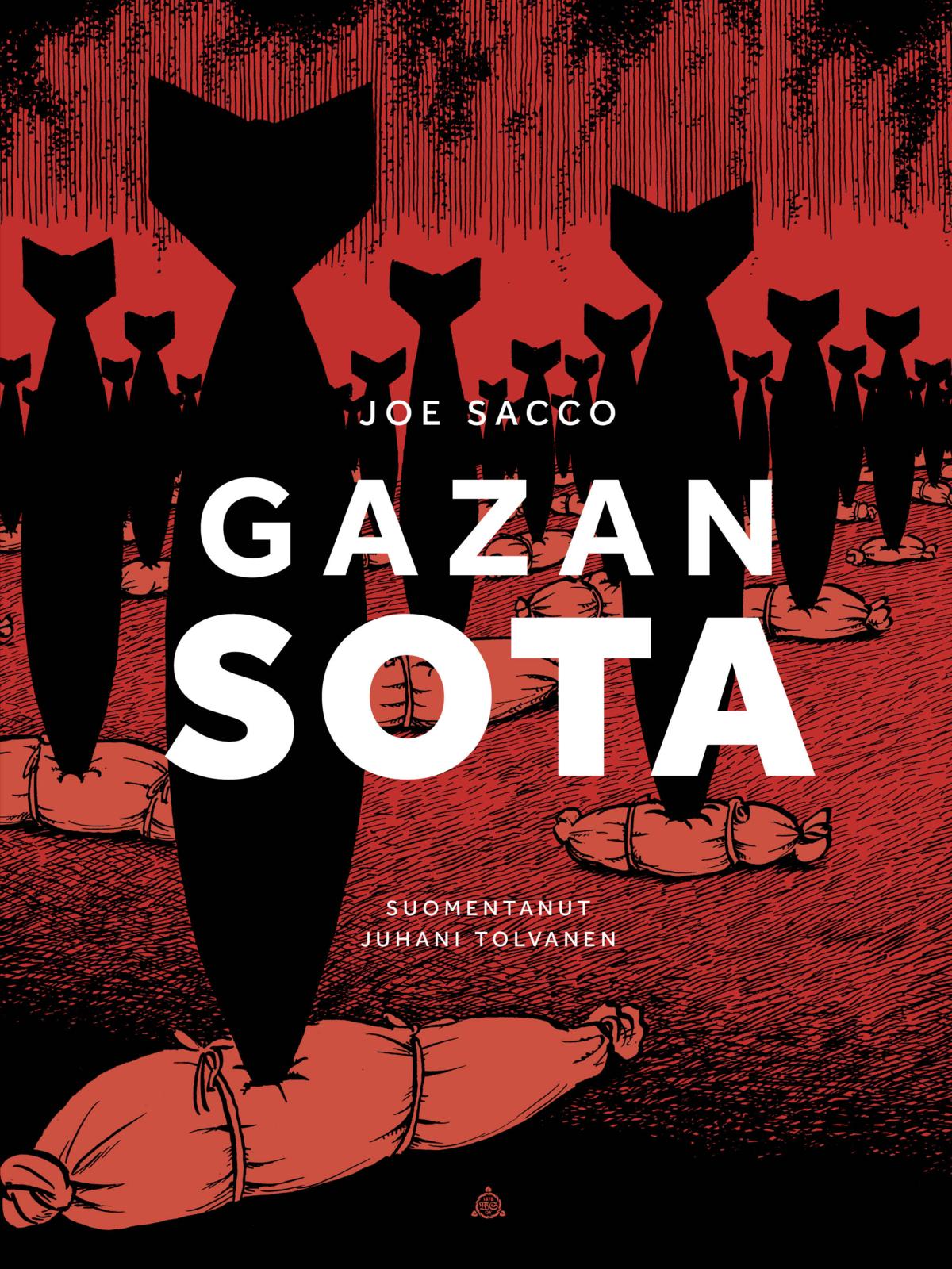 Etukansi. Joe Sacco. Gazan sota