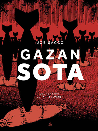 Etukansi. Joe Sacco. Gazan sota