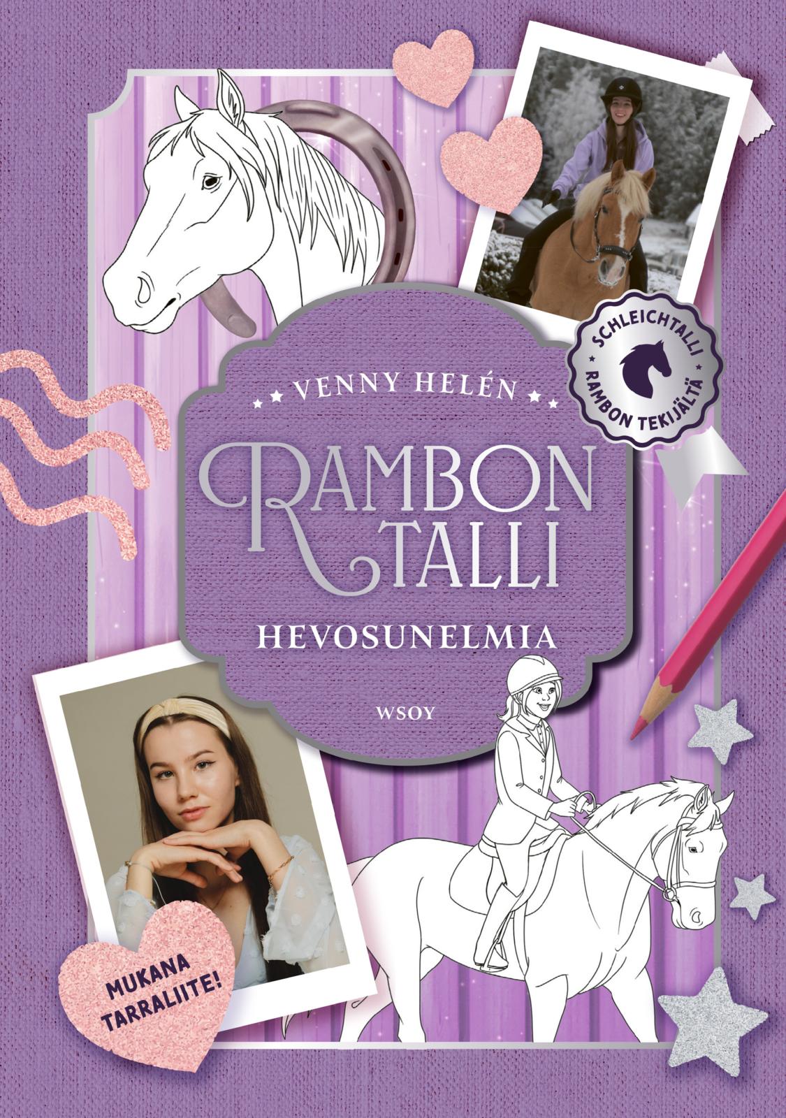 Etukansi. Venny Helén Rambon talli: Hevosunelmia