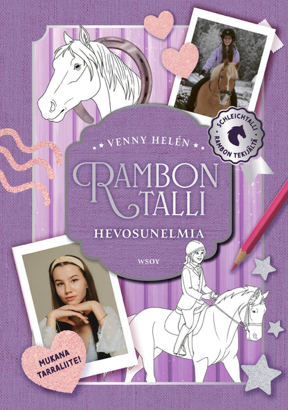 Etukansi. Venny Helén Rambon talli: Hevosunelmia