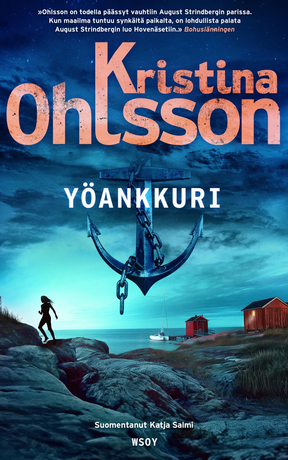 Etukansi. Kristina Ohlsson Yöankkuri