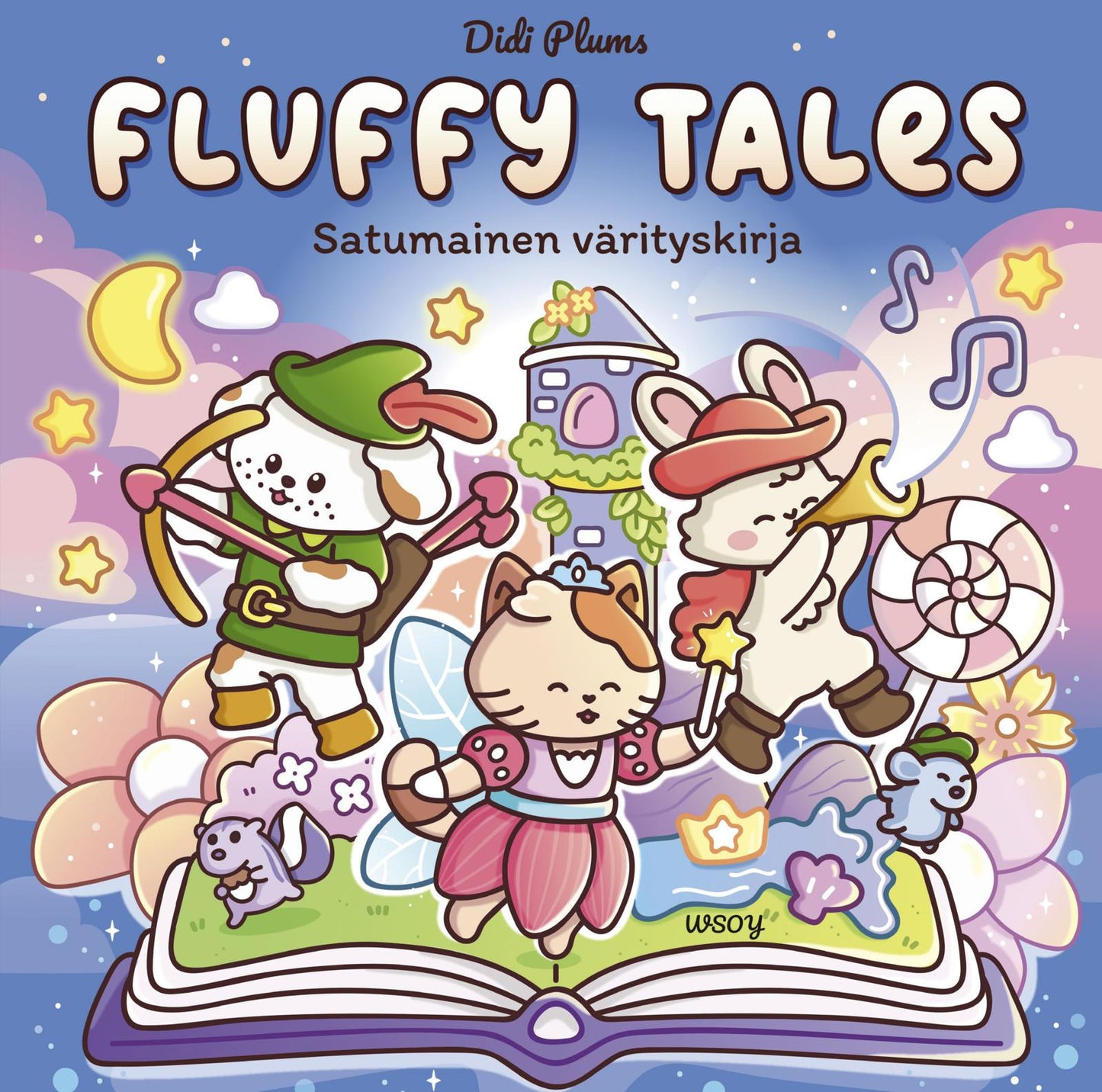 Etukansi. Didi Plums Fluffy Tales