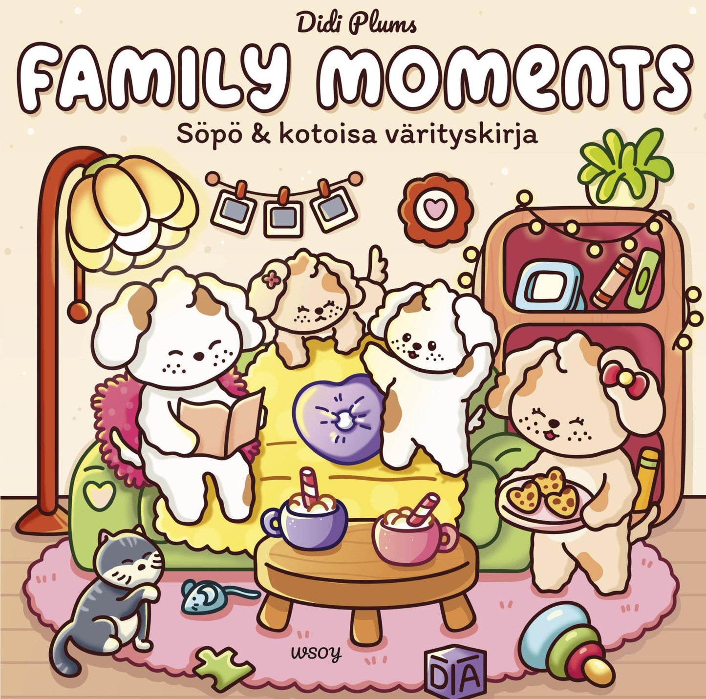 Etukansi. Didi Plums Family Moments