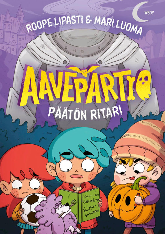 Etukansi. Aavepartio ja päätön ritari.