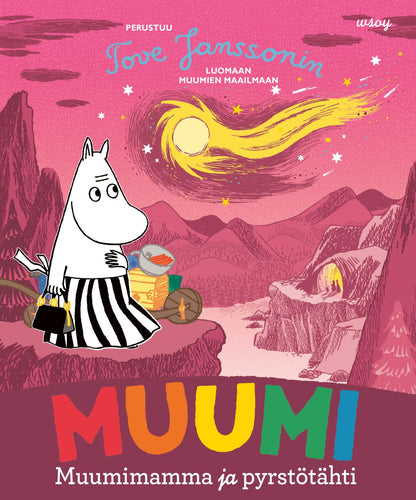Etukansi. Tove Jansson Muumimamma ja pyrstötähti