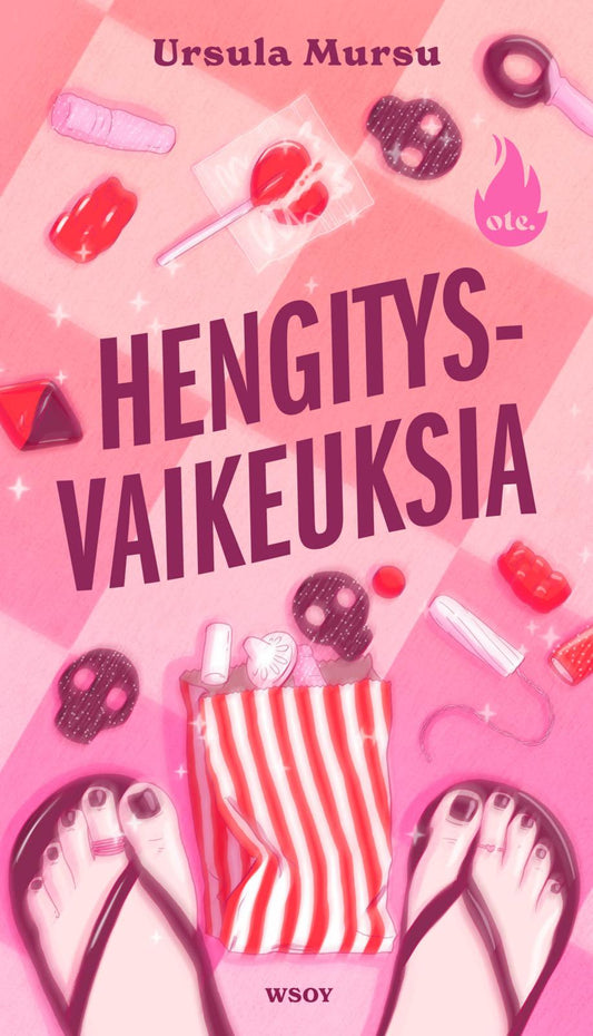 Etukansi. Ursula Mursu. Hengitysvaikeuksia.