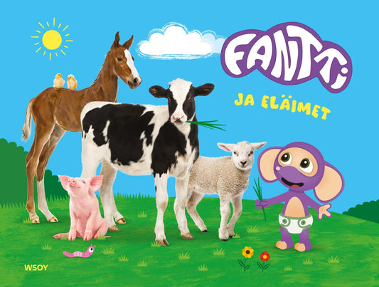 Etukansi. Fantti ja eläimet.