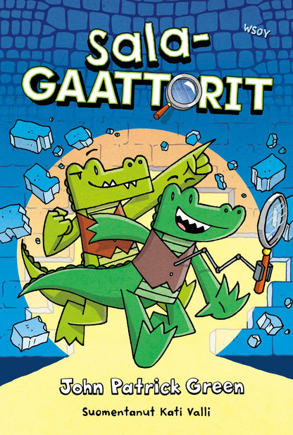 Etukansi. John Patrick Green Salagaattorit