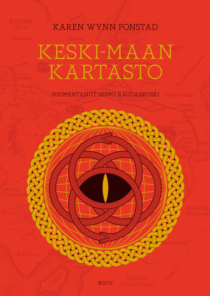 Etukansi. Karen Wynn Fonstad Keski-Maan kartasto 