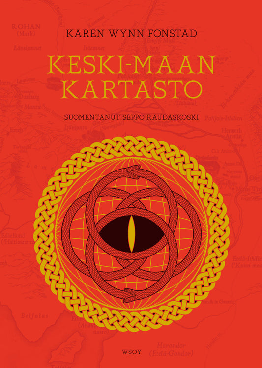 Etukansi. Karen Wynn Fonstad. Stéphane Arson. Keski-Maan kartasto.
