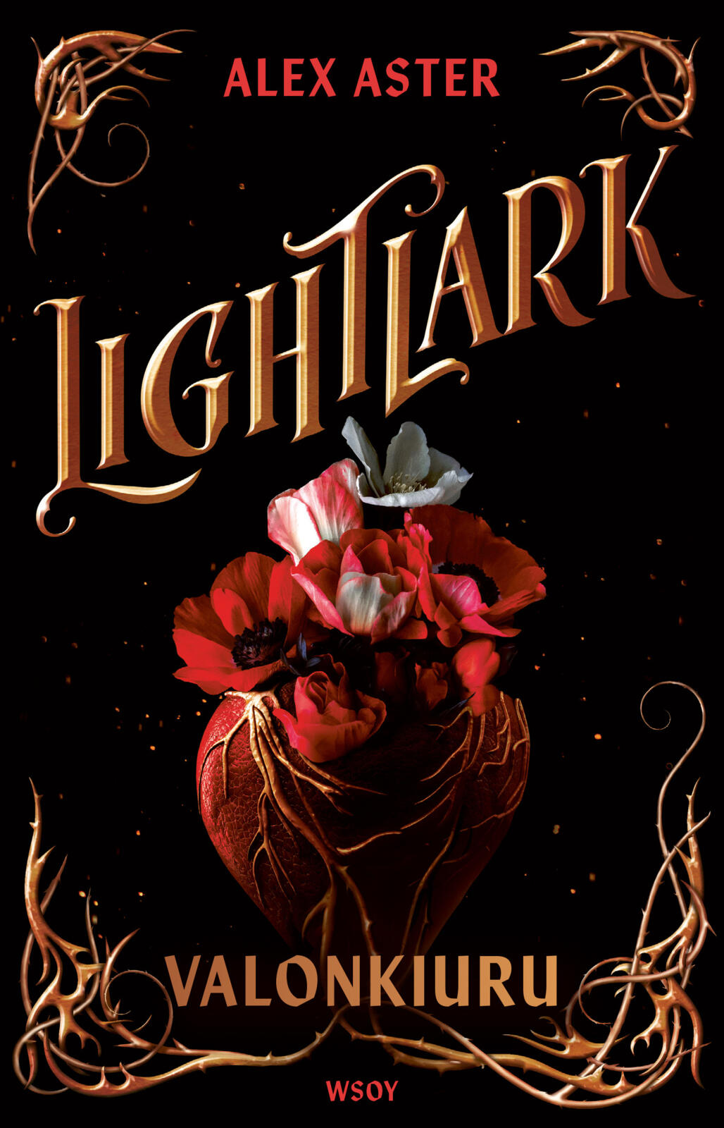 Etukansi. Alex Aster Lightlark: Valonkiuru