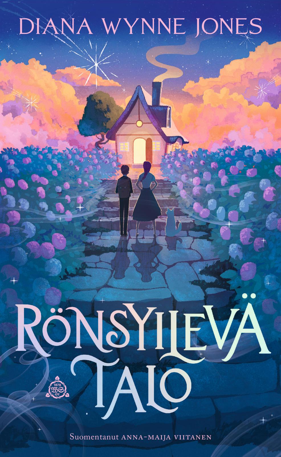 Etukansi. Diana Wynne Jones Rönsyilevä talo