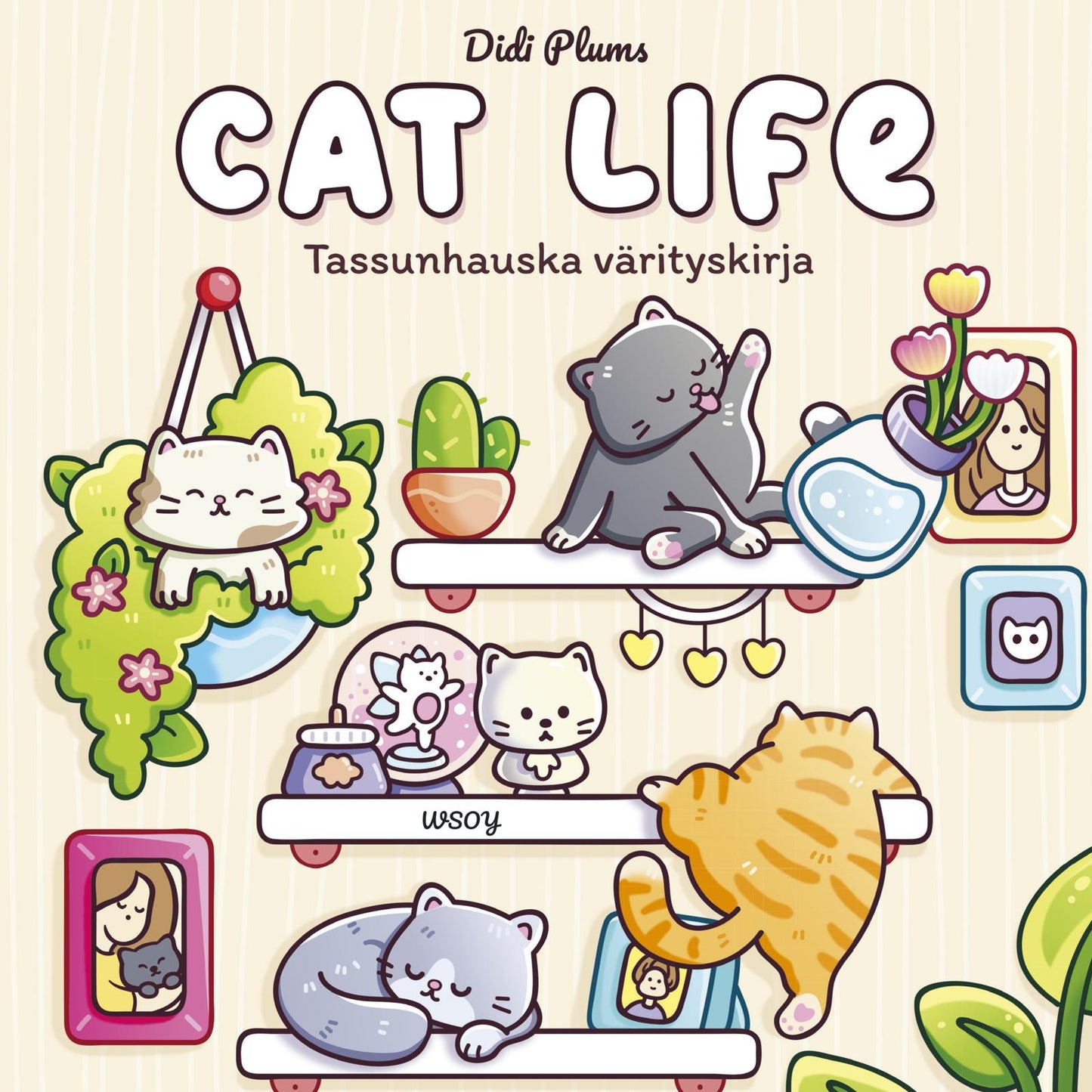 Etukansi. Didi Plums Cat Life
