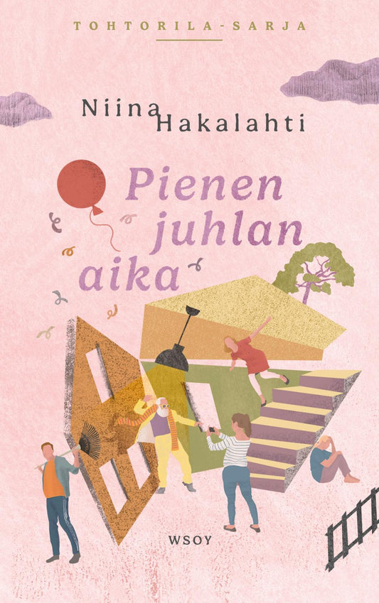 Etukansi. Niina Hakalahti. Pienen juhlan aika.