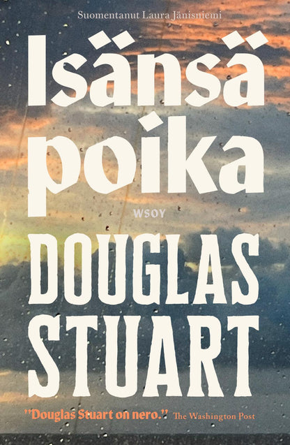 Etukansi. Douglas Stuart Isänsä poika