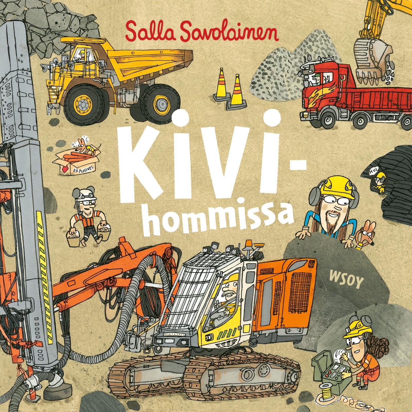 Etukansi. Salla Savolainen Kivihommissa