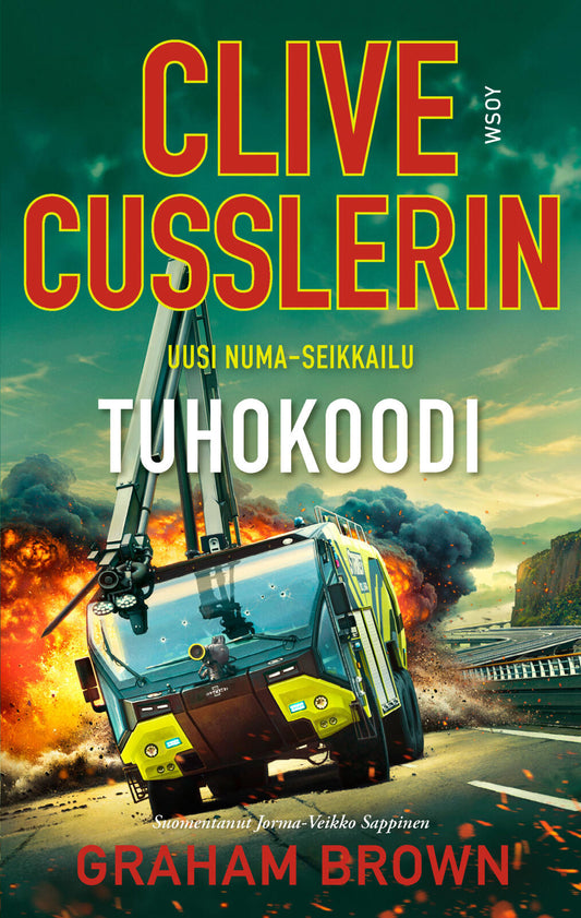 Etukansi. Clive Cussler. Tuhokoodi.