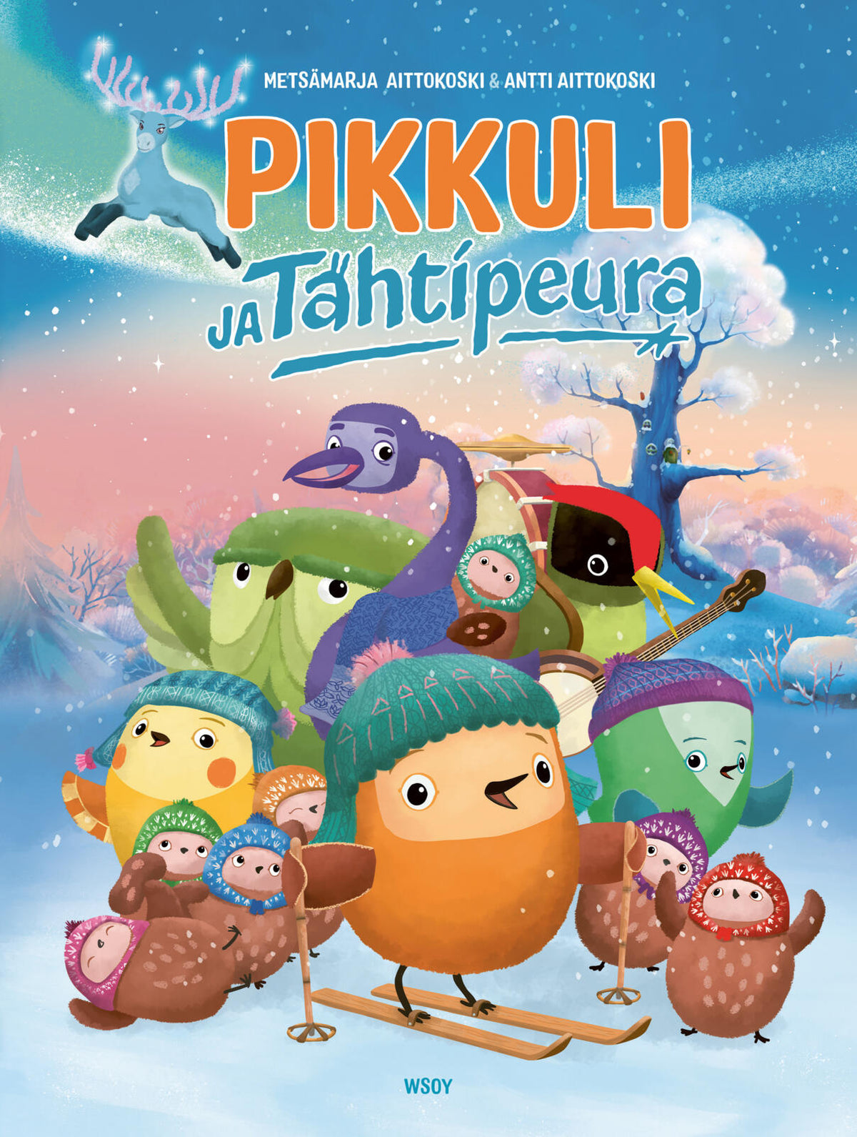 Etukansi. Metsämarja Aittokoski Pikkuli ja Tähtipeura 