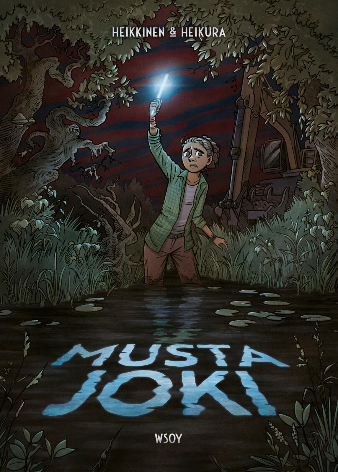 Etukansi. Avi Heikkinen Musta joki