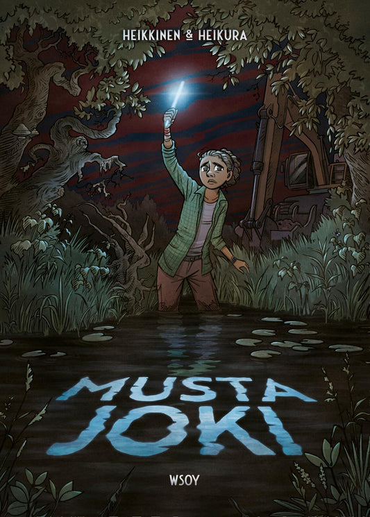 Etukansi. Avi Heikkinen. Timo  Heikura. Musta joki.