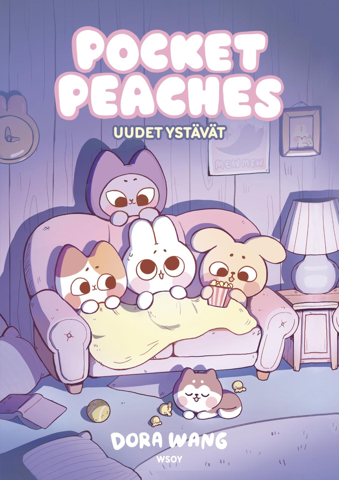Etukansi. Dora Wang Pocket Peaches: Uudet ystävät