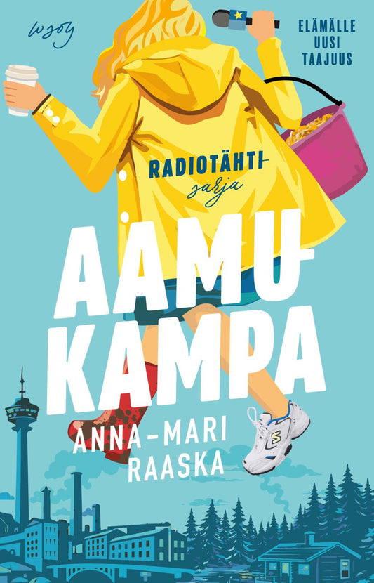 Etukansi. Anna-Mari Raaska. Aamukampa.