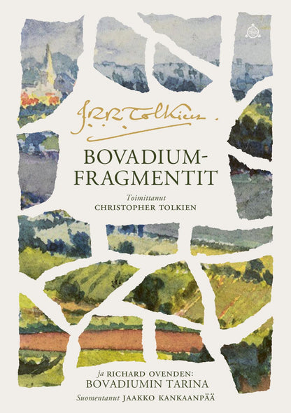 Etukansi. J. R. R. Tolkien Bovadium-fragmentit