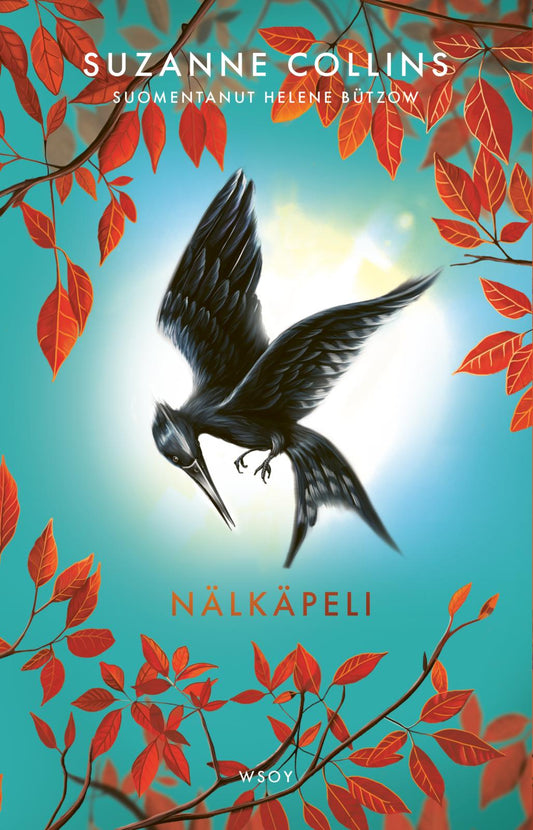 Etukansi. Suzanne Collins. Nälkäpeli.