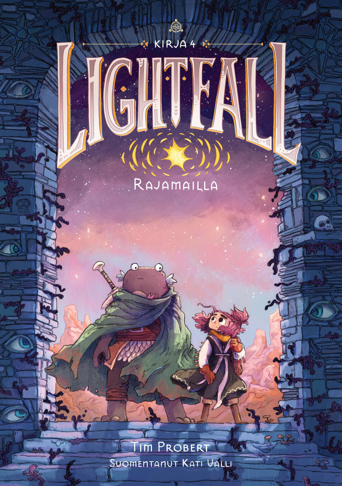 Etukansi. Tim Probert Lightfall 4: Rajamailla