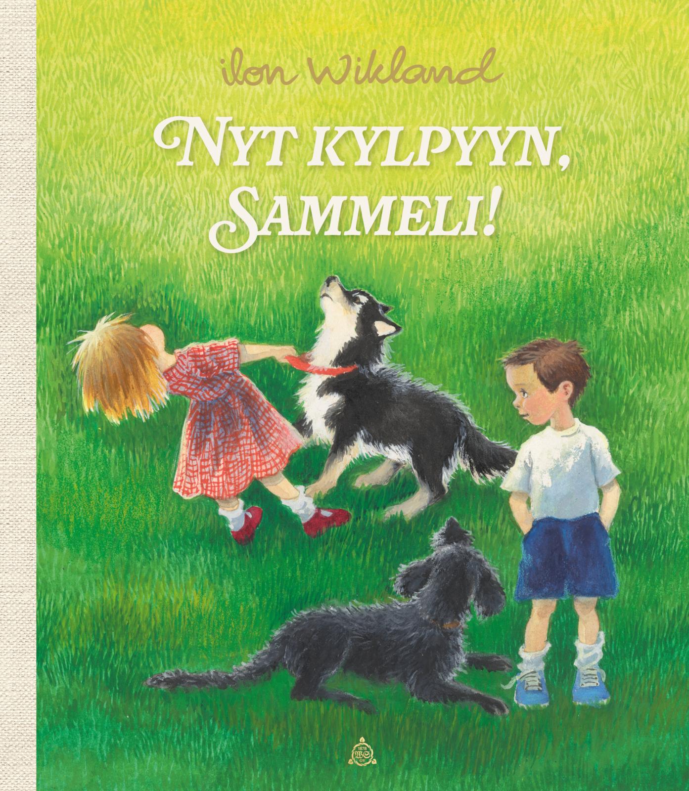 Etukansi. Ilon Wikland Nyt kylpyyn, Sammeli!
