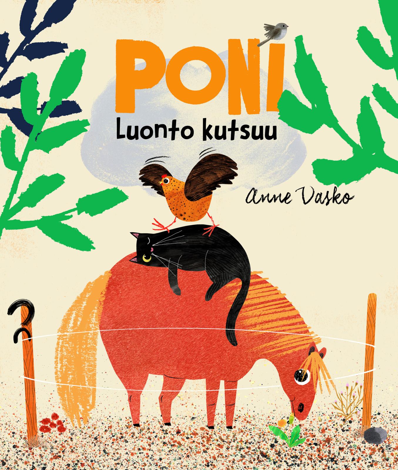 Etukansi. Anne Vasko Poni: Luonto kutsuu