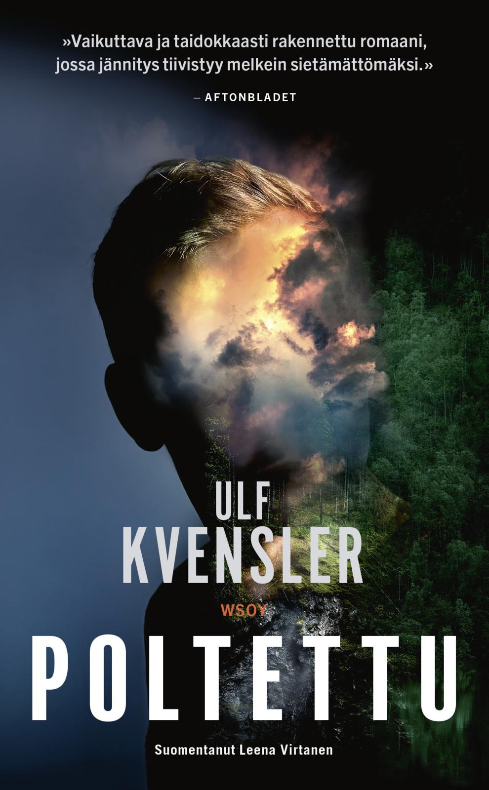 Etukansi. Ulf Kvensler Poltettu