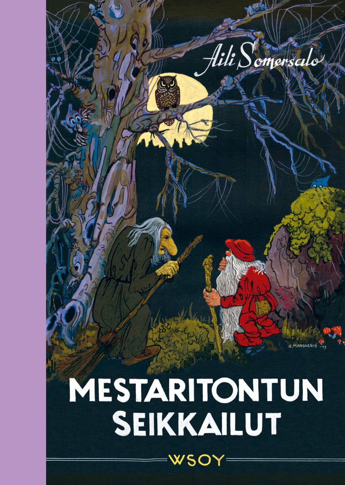 Etukansi. Aili Somersalo Mestaritontun seikkailut