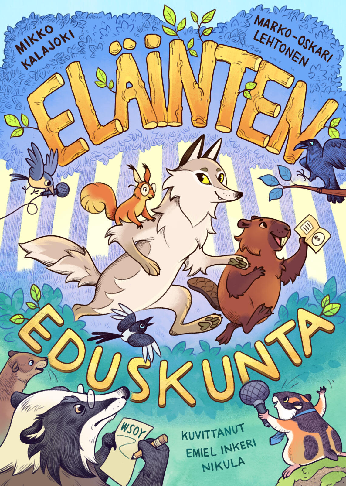 Etukansi. Marko-Oskari Lehtonen Eläinten eduskunta