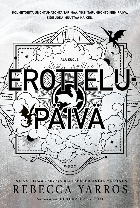 Etukansi. Rebecca Yarros. Joe Requeza. Erottelupäivä.