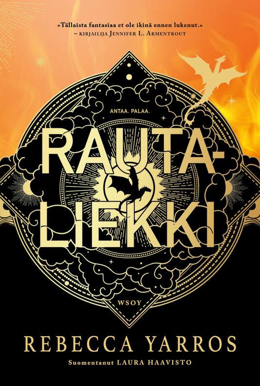Etukansi. Rebecca Yarros. Rautaliekki (erikoislaitos).