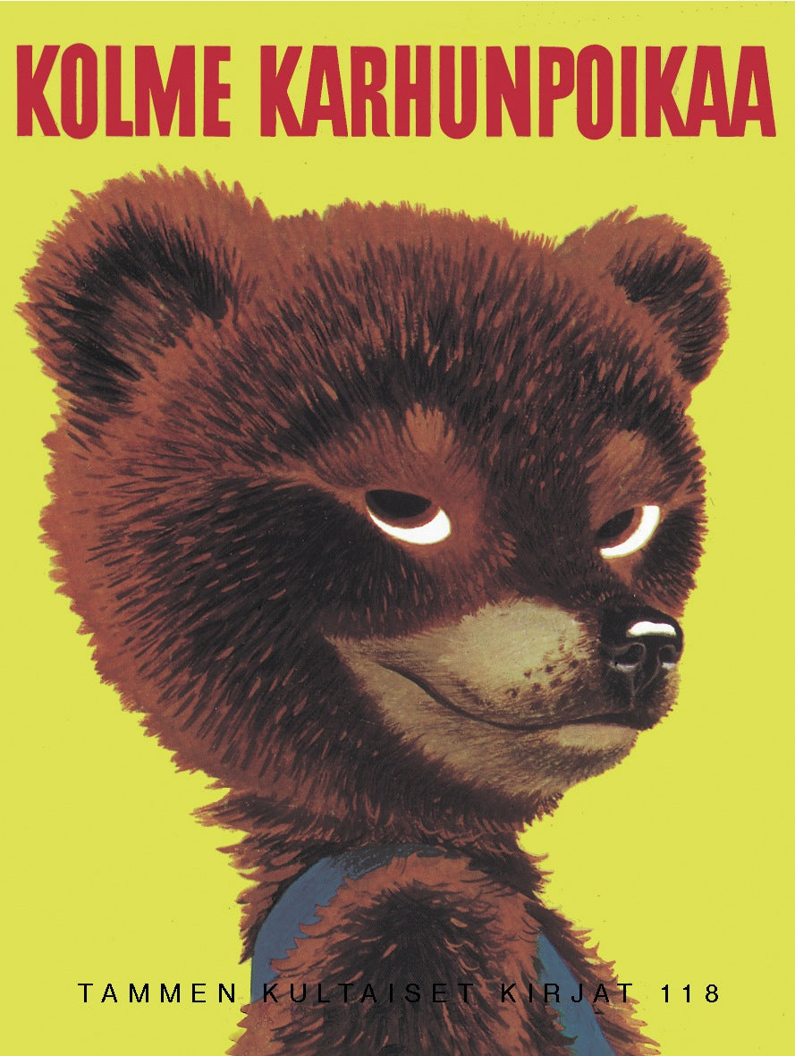 Etukansi. Kathryn B. Jackson. Kolme karhunpoikaa. TKK 118