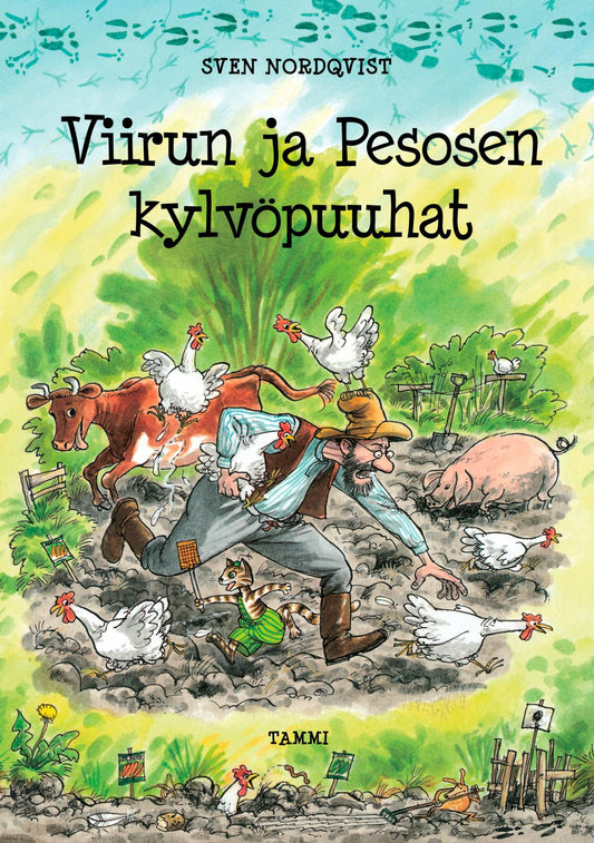 Etukansi. Sven Nordqvist. Sven Nordqvist. Viirun ja Pesosen kylvöpuuhat.