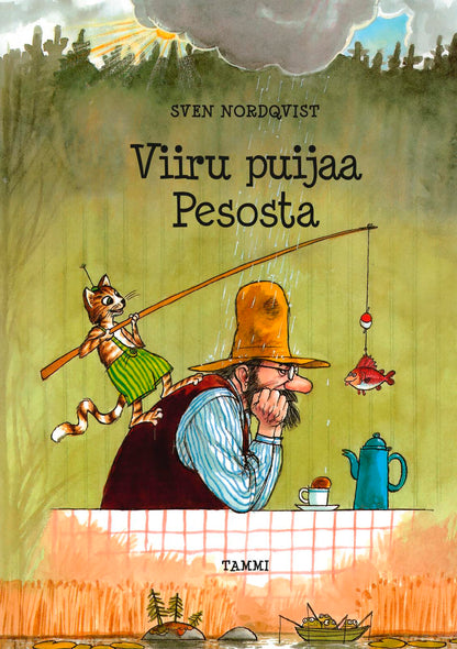 Etukansi. Sven Nordqvist. Viiru puijaa Pesosta