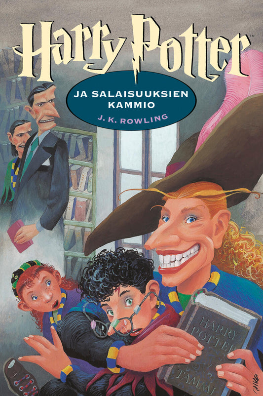 Etukansi. J. K. Rowling. Harry Potter ja salaisuuksien kammio.