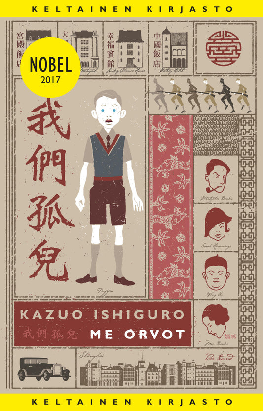Etukansi. Kazuo Ishiguro. Me orvot.