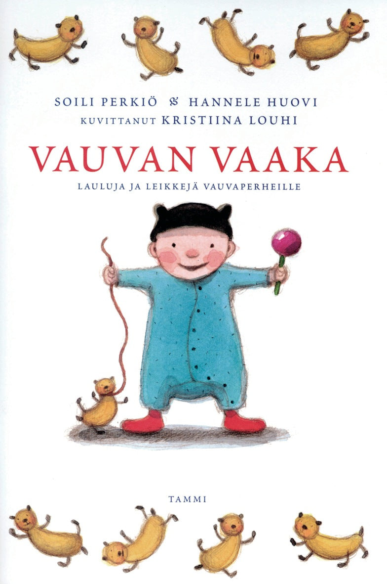 Etukansi. Soili Perkiö. Vauvan vaaka (nuottivihko ja leikkiohjeet)