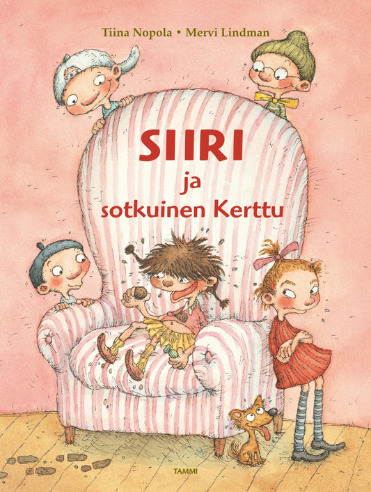 Etukansi. Mervi Lindman. Tiina Nopola. Siiri ja sotkuinen Kerttu.